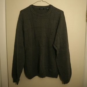 Izod Long Sleeve T Shirts, Large, Black